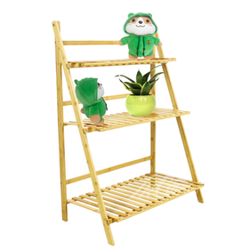 Faltbarer Blumenständer Holz